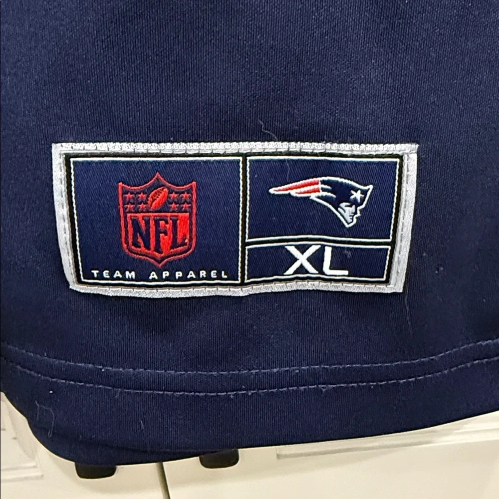 NFL Patriots Team Apparel New England Patriots #12 Tom Brady  jersey Youth XL